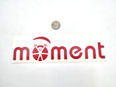 Moment Logo Vinyl Cutout Decal